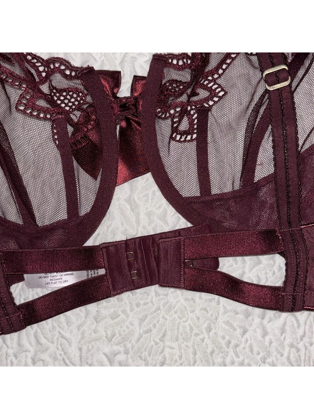 Victoria's Secret Very Sexy Balconet Lace Bra NWOT - Picture 5 of 8